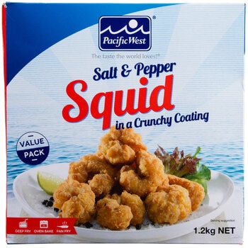 Pacific West Salt & Pepper Squid 1.2kg