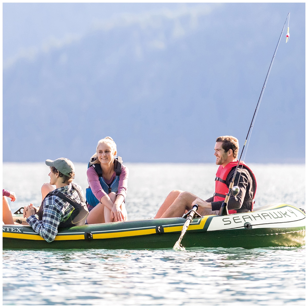 Intex Seahawk 4 Inflatable Boat Costco Australia