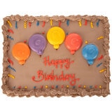 Happy Birthday - Balloon Cake