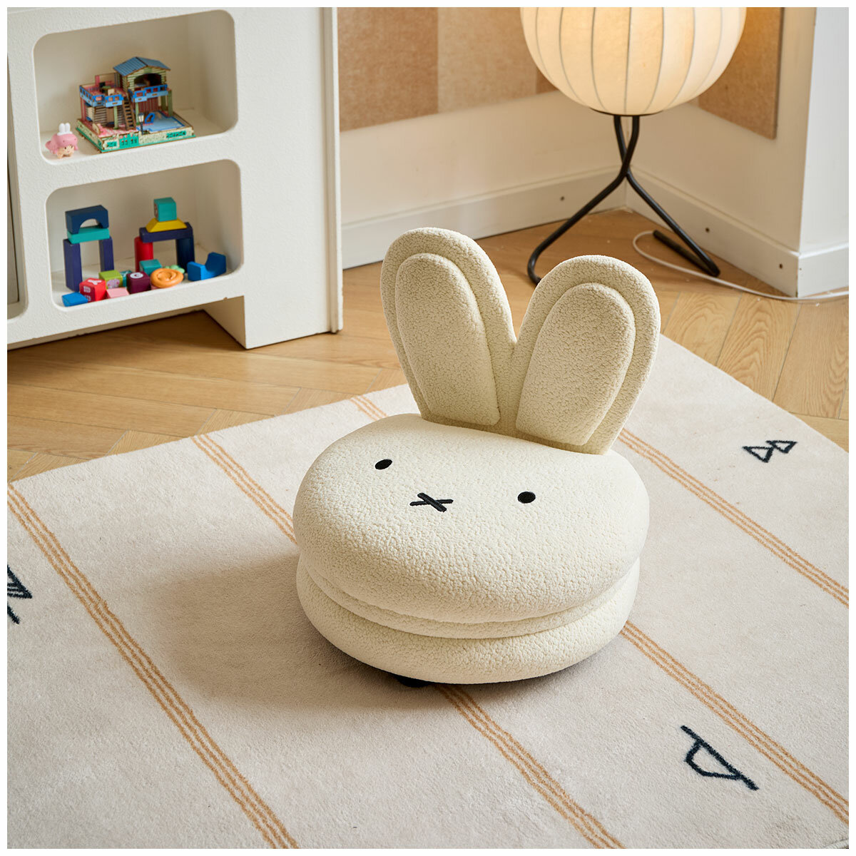 Aesthetik Kids White Miffy Macaron Chair | Costco Australia