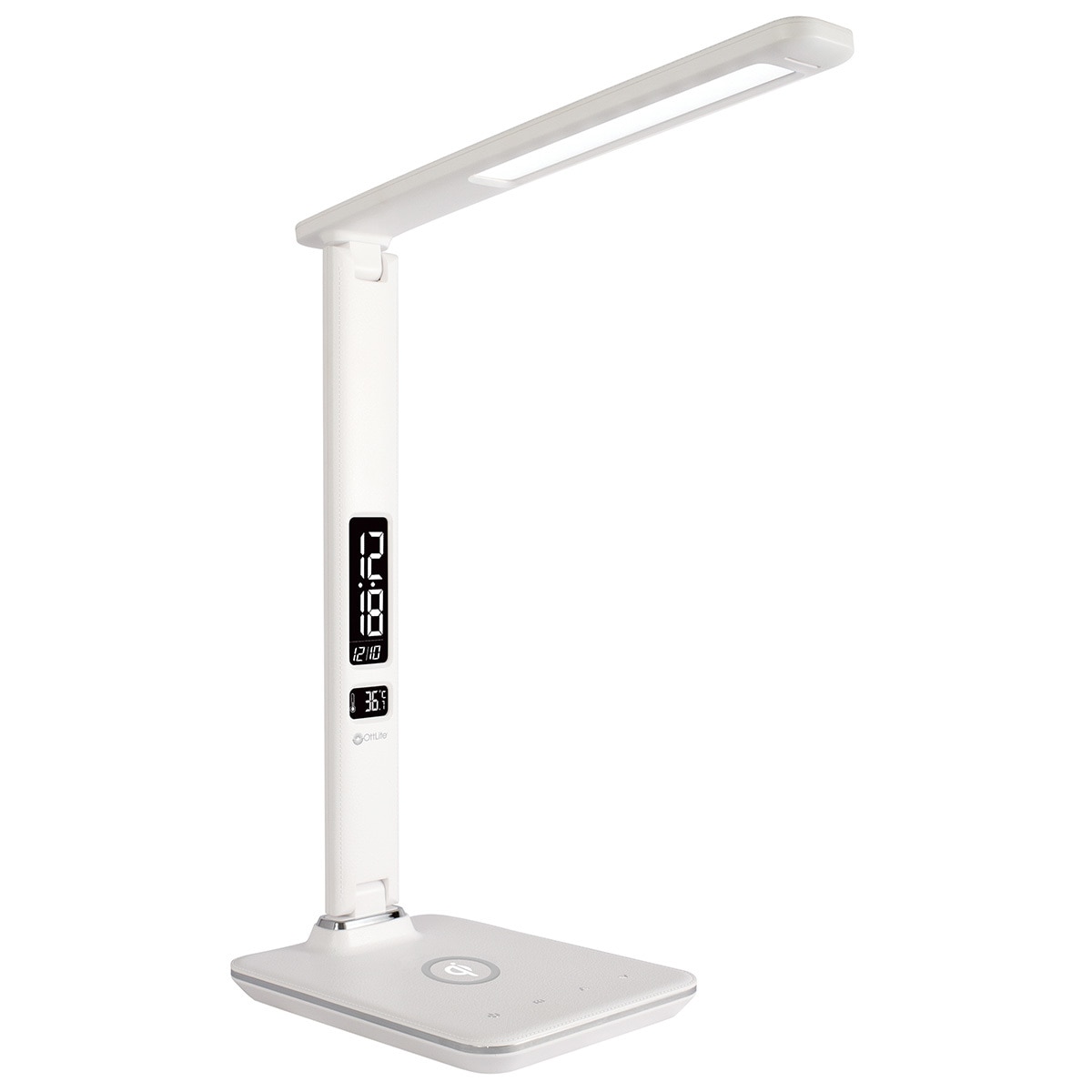 Ottlite Executive Desk Lamp With Wireless Charging Base White