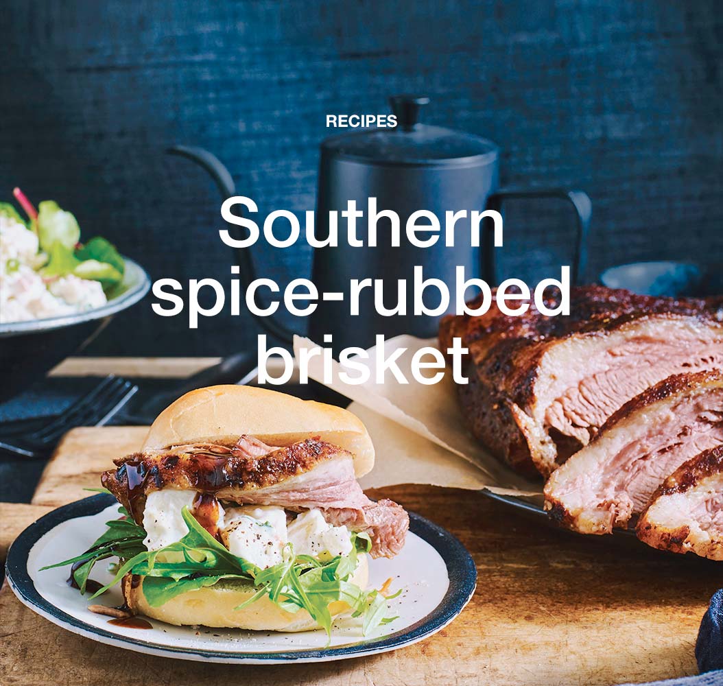 Southern spice-rubbed brisket