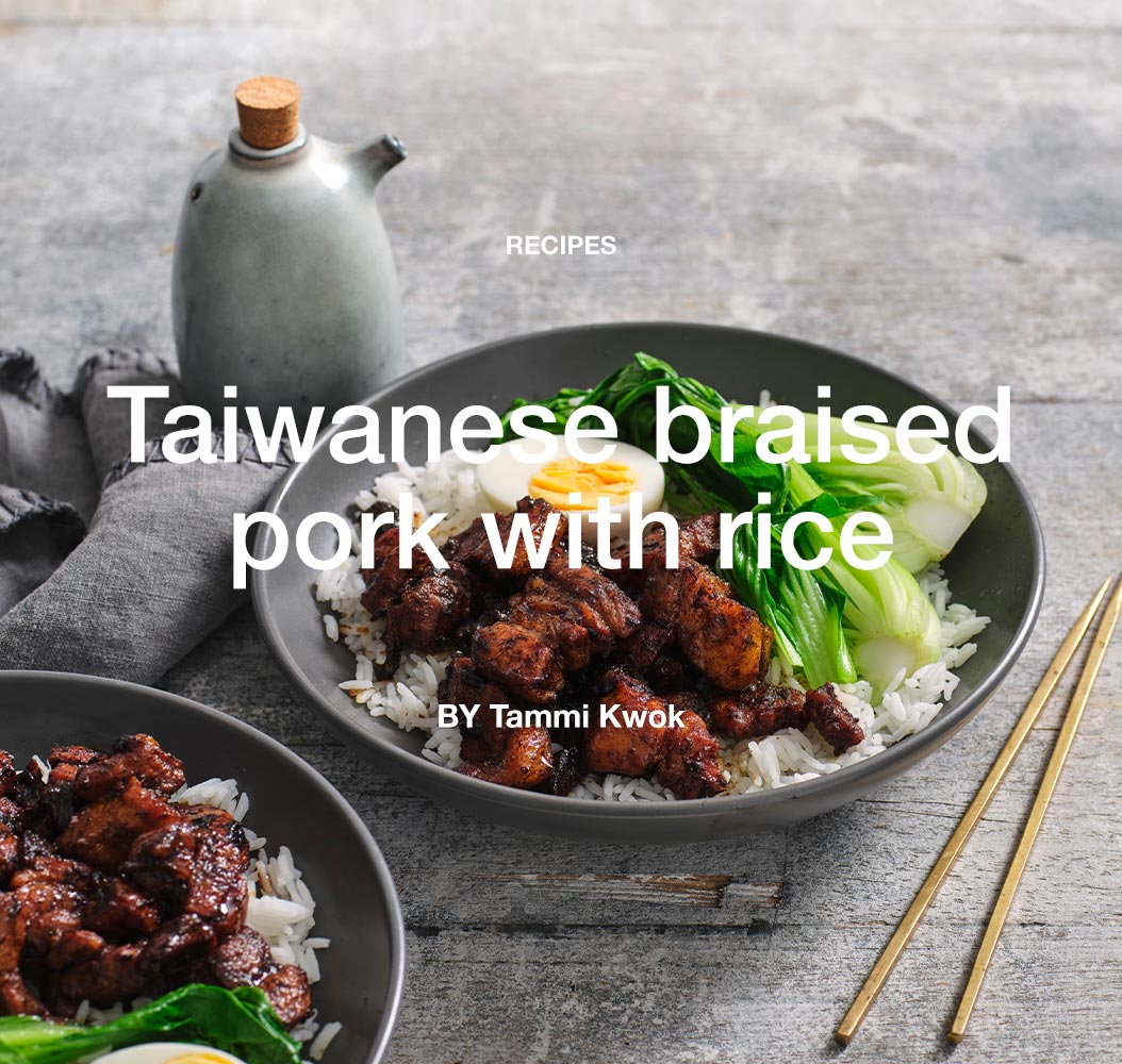 Taiwanese braised pork with rice