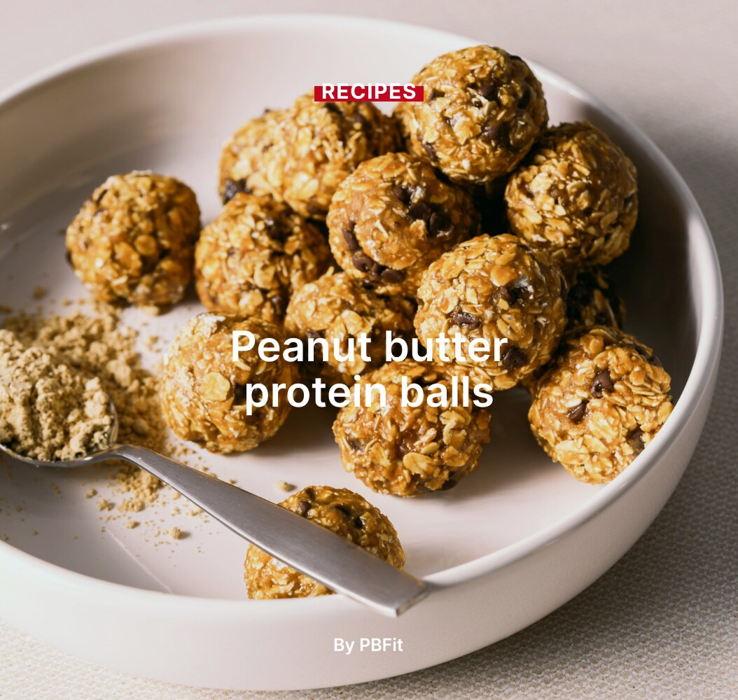 Peanut butter protein balls