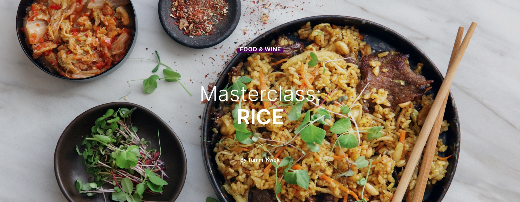 Masterclass: rice