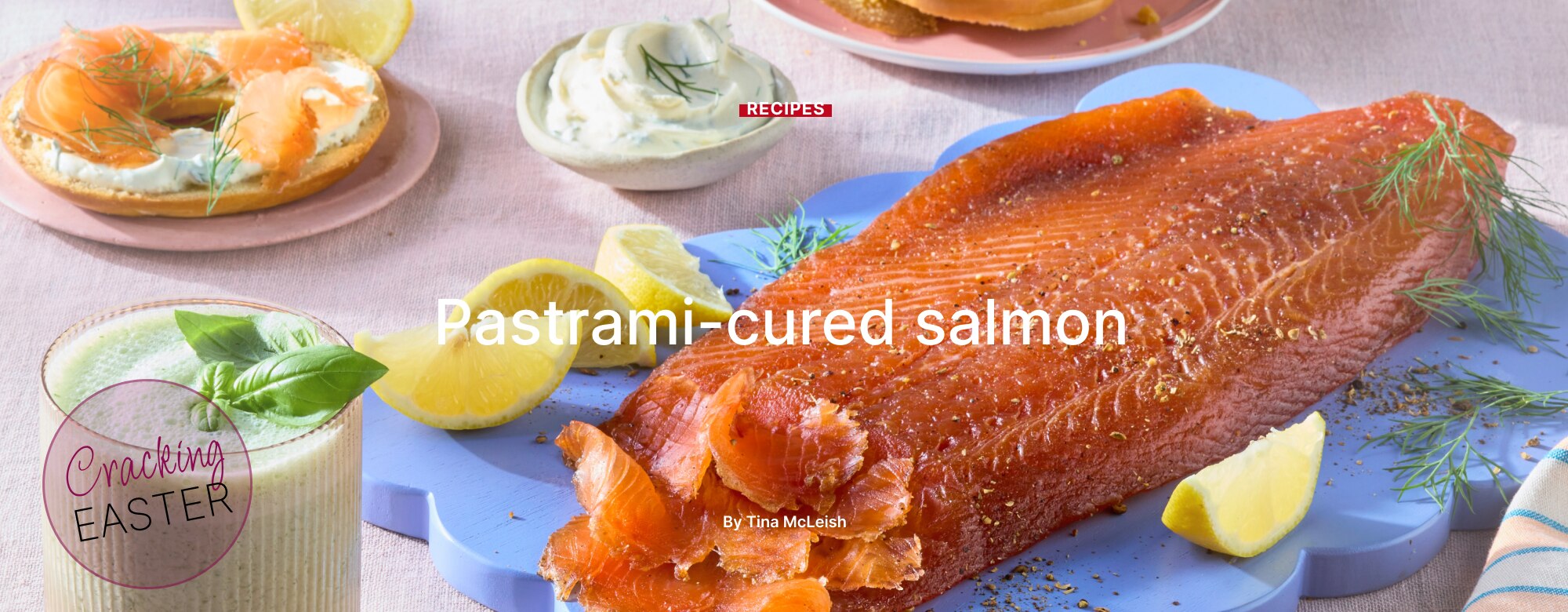Pastrami-cured salmon