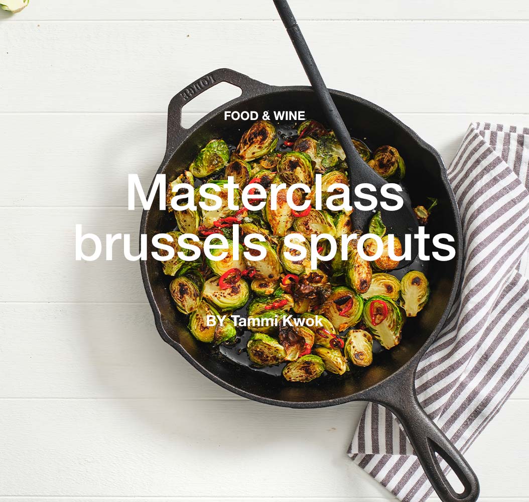 Masterclass brussels sprouts