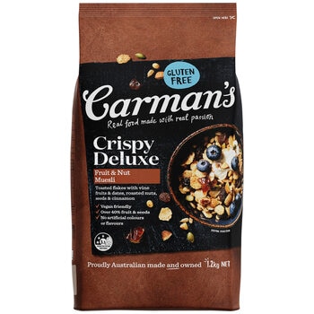 Carman's Deluxe Gluten Free Cereal 1.2kg