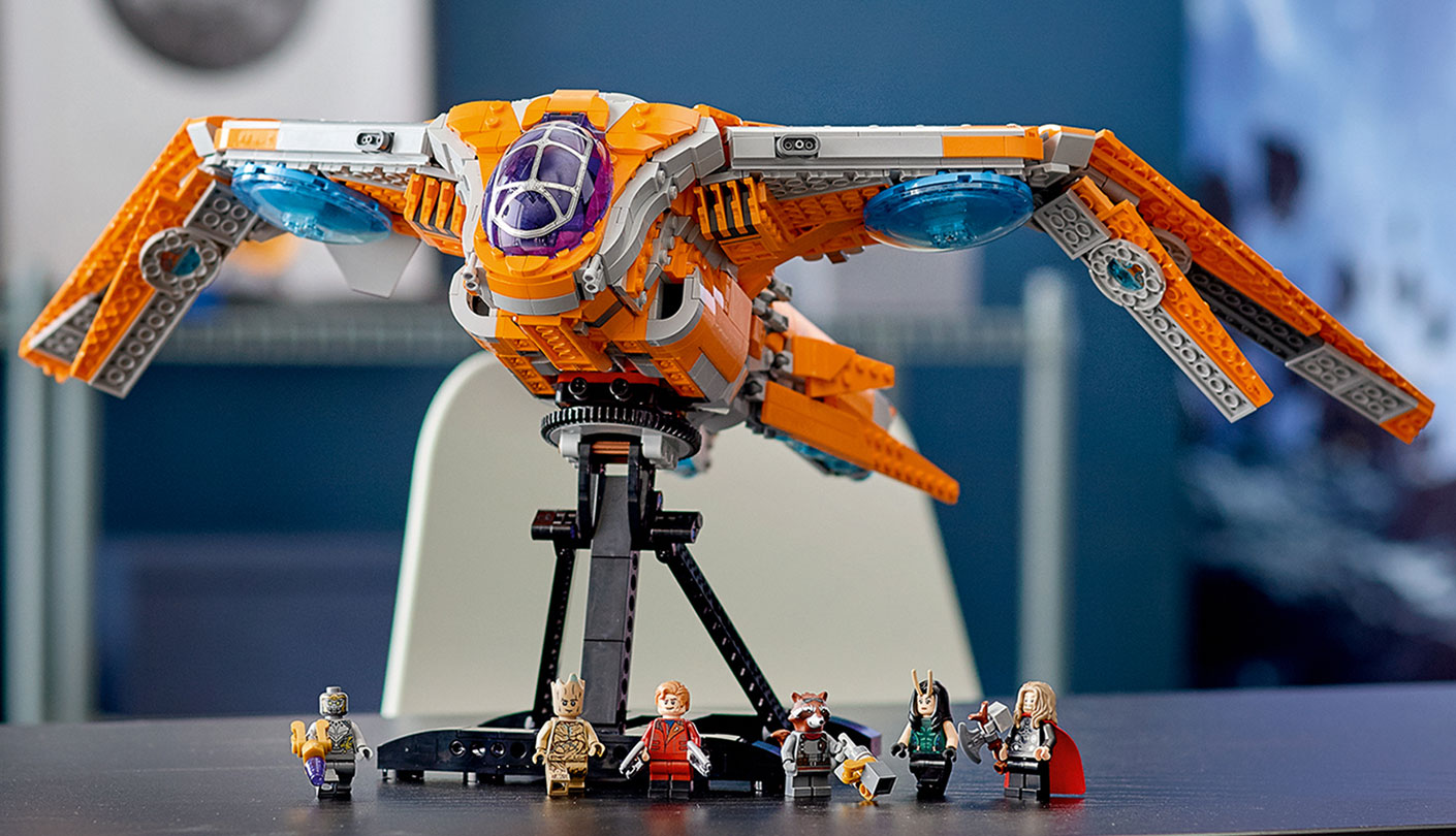 Lego Guardians of the Galaxy spaceship