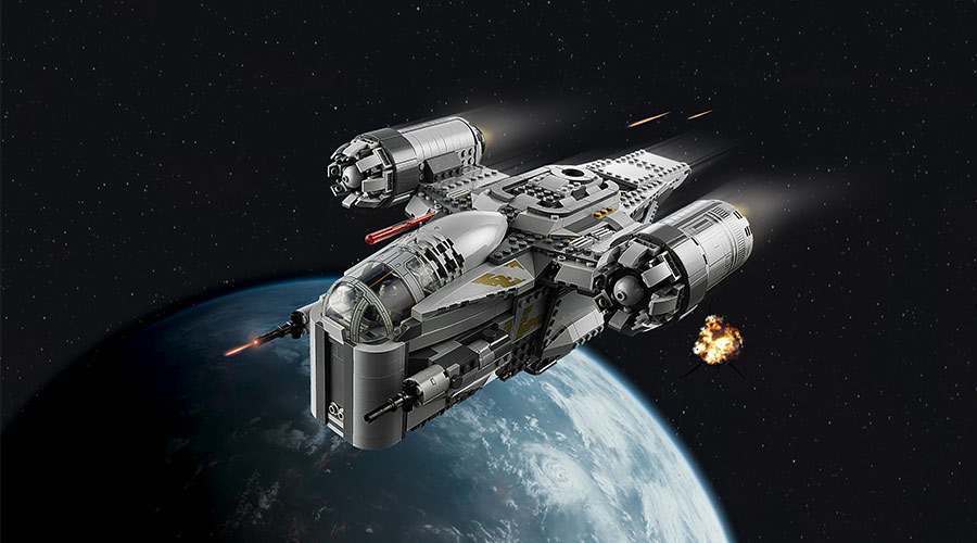Flying starship