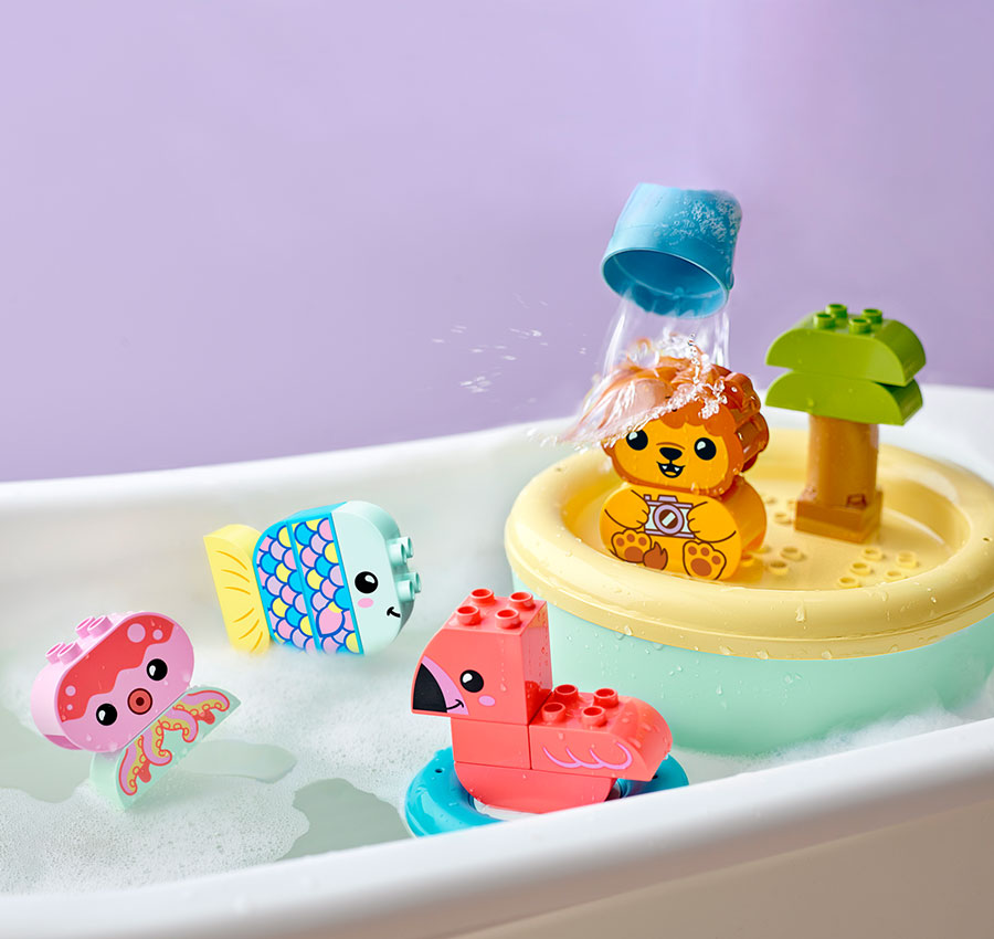 LEGO DUPLO My First Bath Time Fun: Floating Animal Island