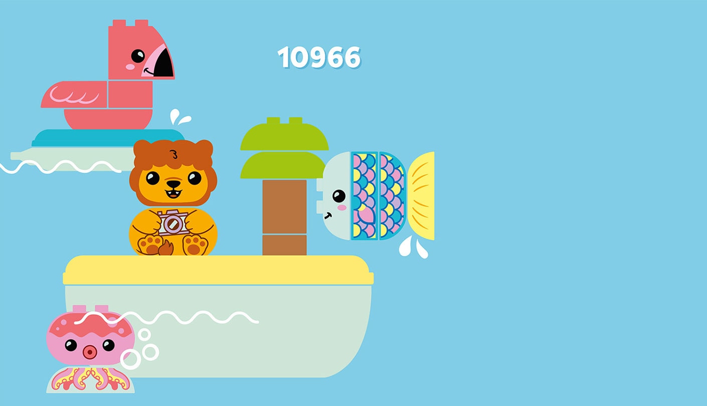 LEGO DUPLO My First Bath Time Fun: Floating Animal Island