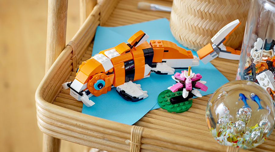 LEGO Creator 3in1 Majestic Tiger Koi Fish