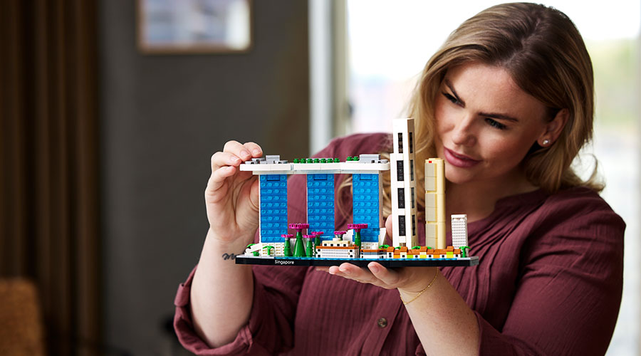 LEGO Architecture Skyline Collection model