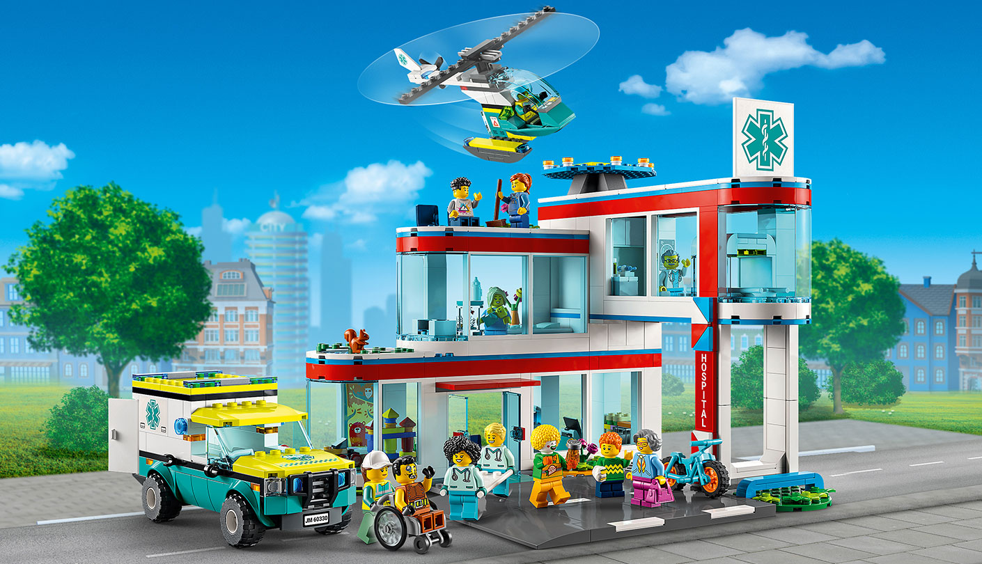 LEGO City Fire brigade Animated