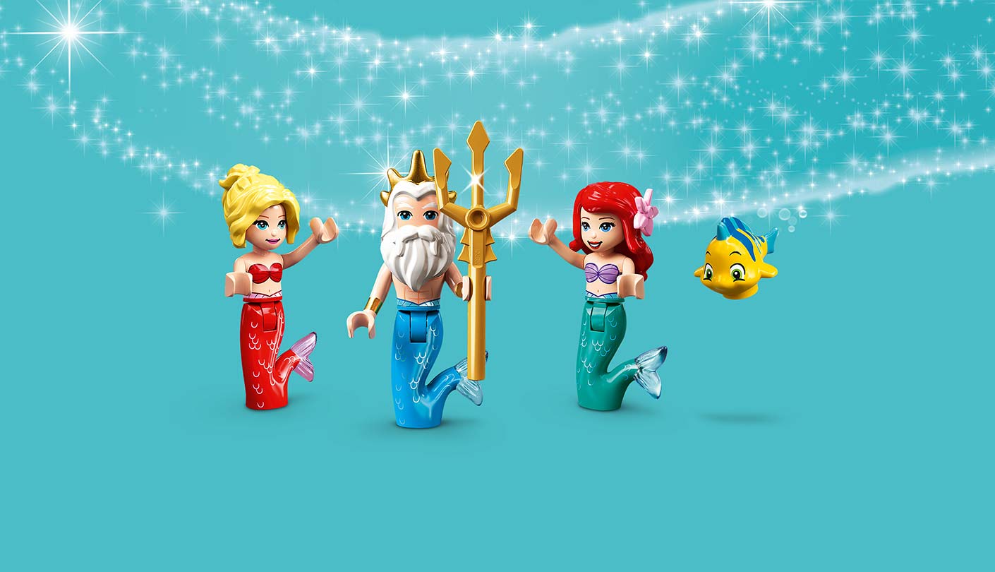 Ariel and friends figurines