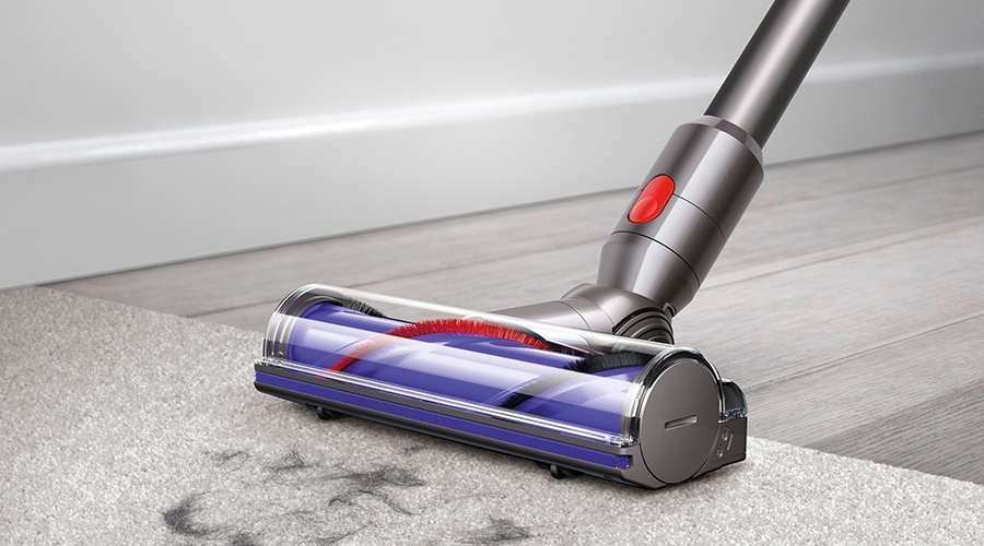 Powered by the Dyson digital motor V8