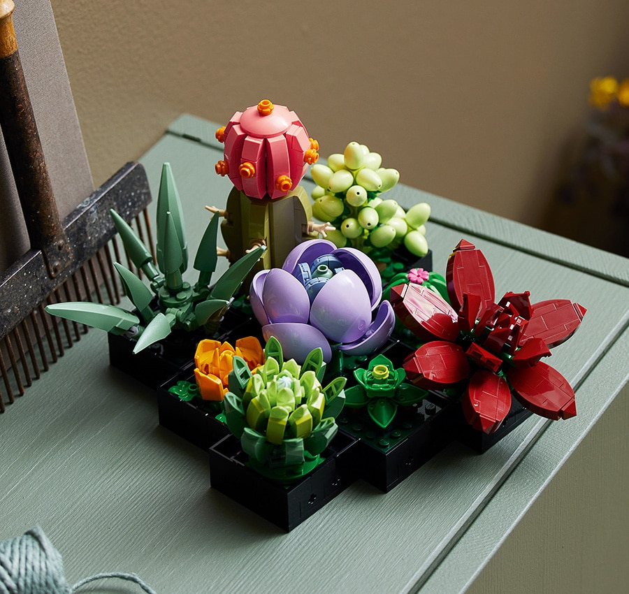 Inspired by real succulents