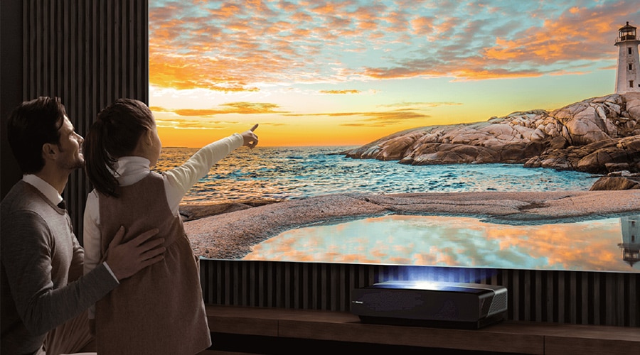 4K Laser TV colour