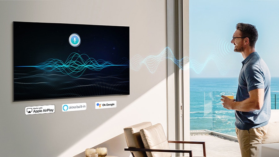 Works with Google Assistant, Amazon Alexa and Apple AirPlay 2