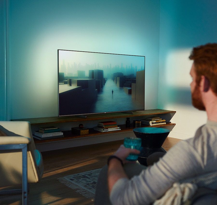 The one with magical Ambilight. Only from Philips.