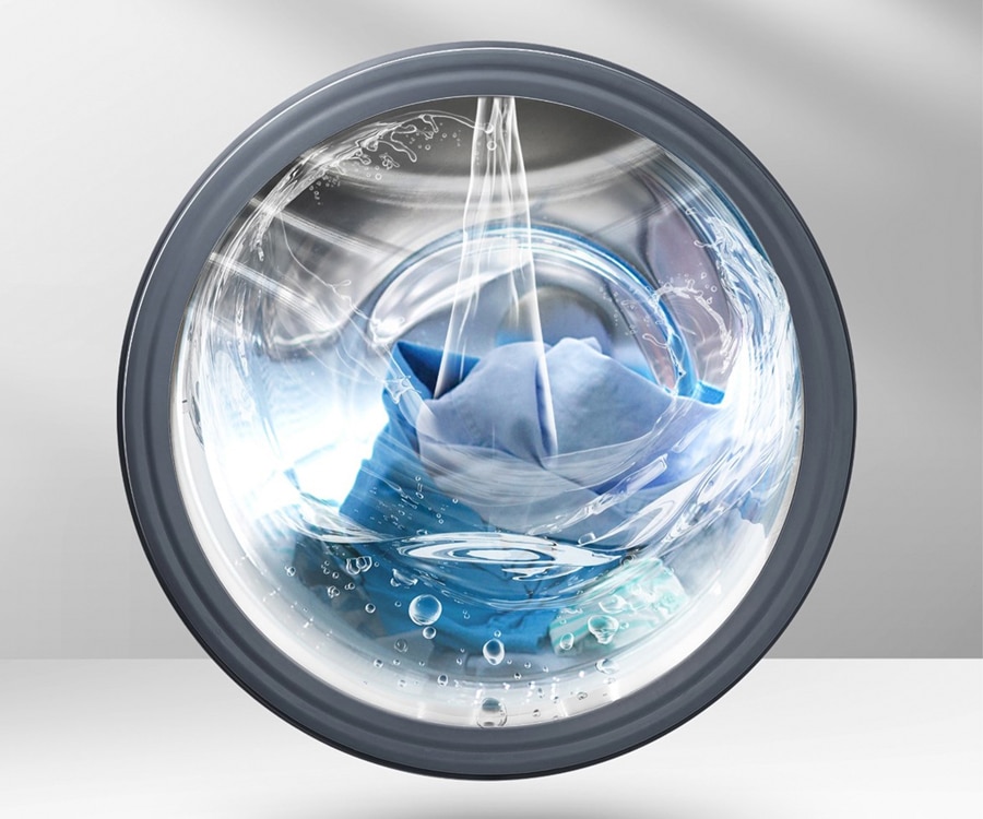 Powerful water flow for efficient cleaning