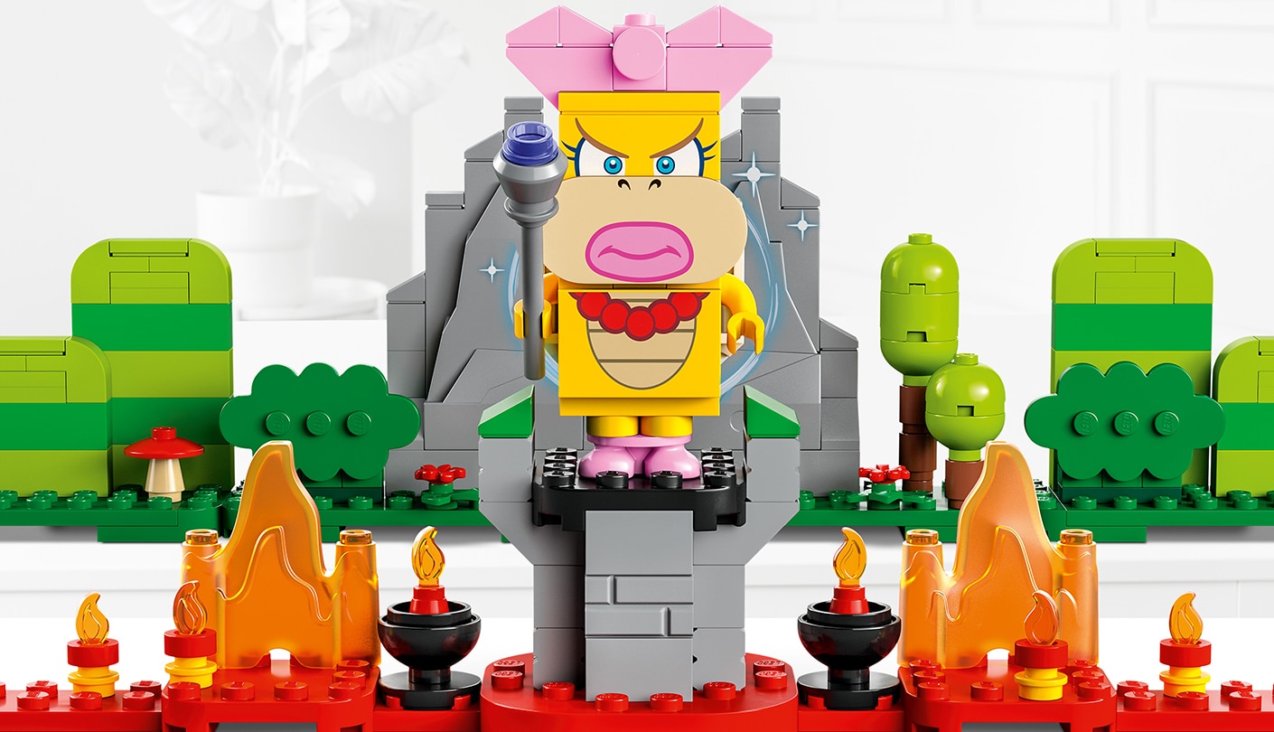 3 LEGO Super Mario figures