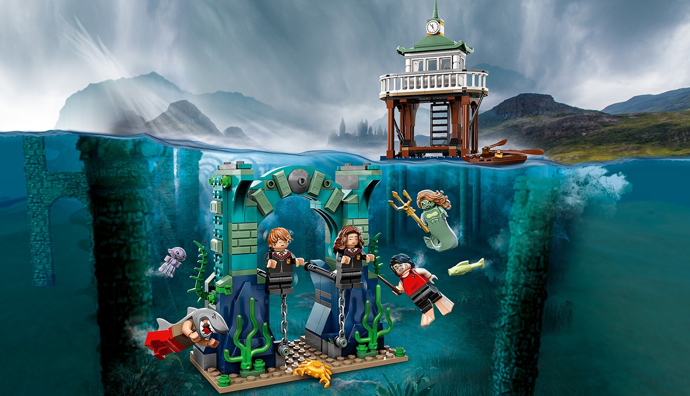 Underwater rescue at the Black Lake