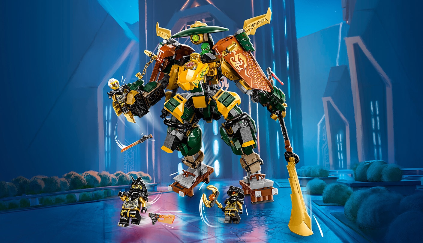 5 minifigures for epic battles