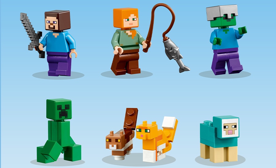 Packed with Minecraft action