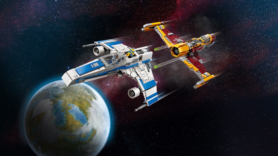 New Republic E-Wing vs. Shin Hati’s Starfighter (75364) 