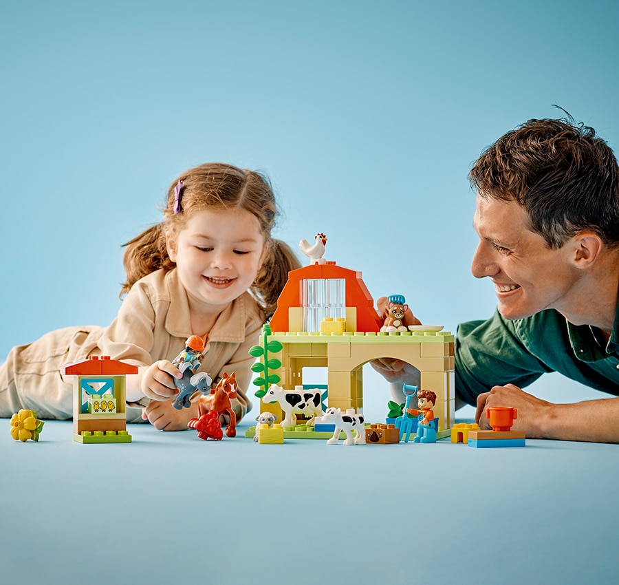 Farm role-play toy for toddlers