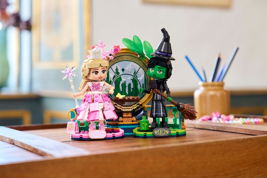 Construction playset inspired by the film