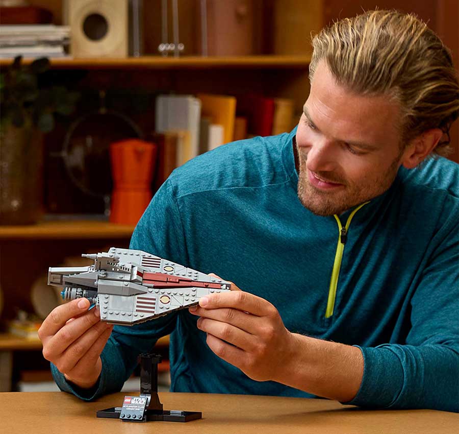 Star Wars collectible building set for adults