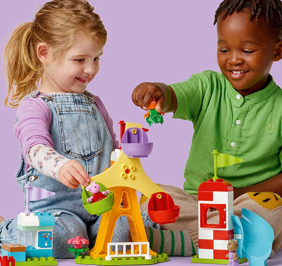 Amusement park toddler toy