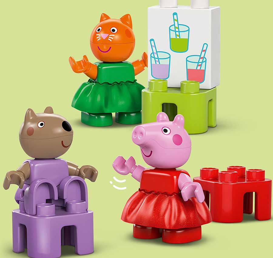 Building set packed with features