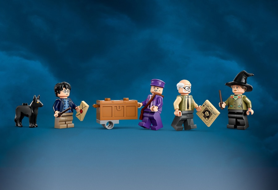 5 LEGO Harry Potter characters 