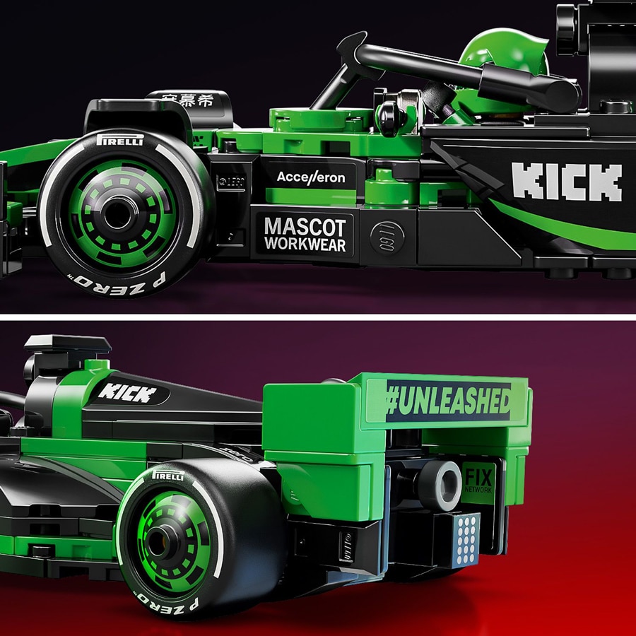 Authentic KICK Sauber F1 Team details  