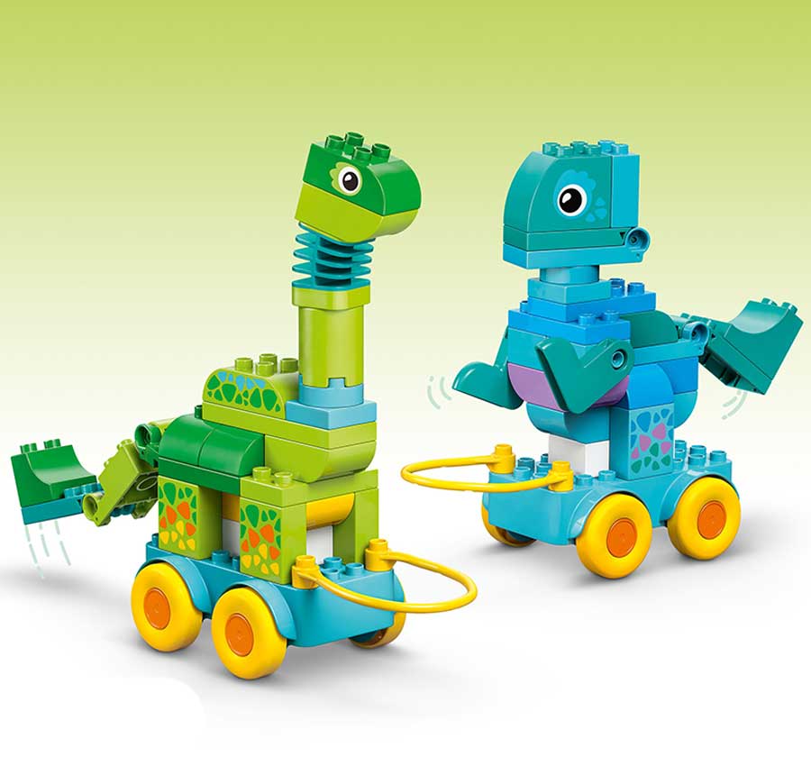 6 dinosaur figures