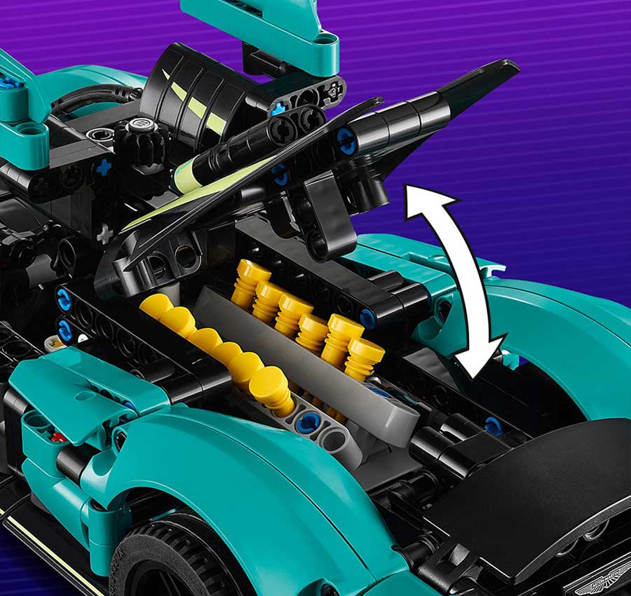 A toy vehicle with fun functions