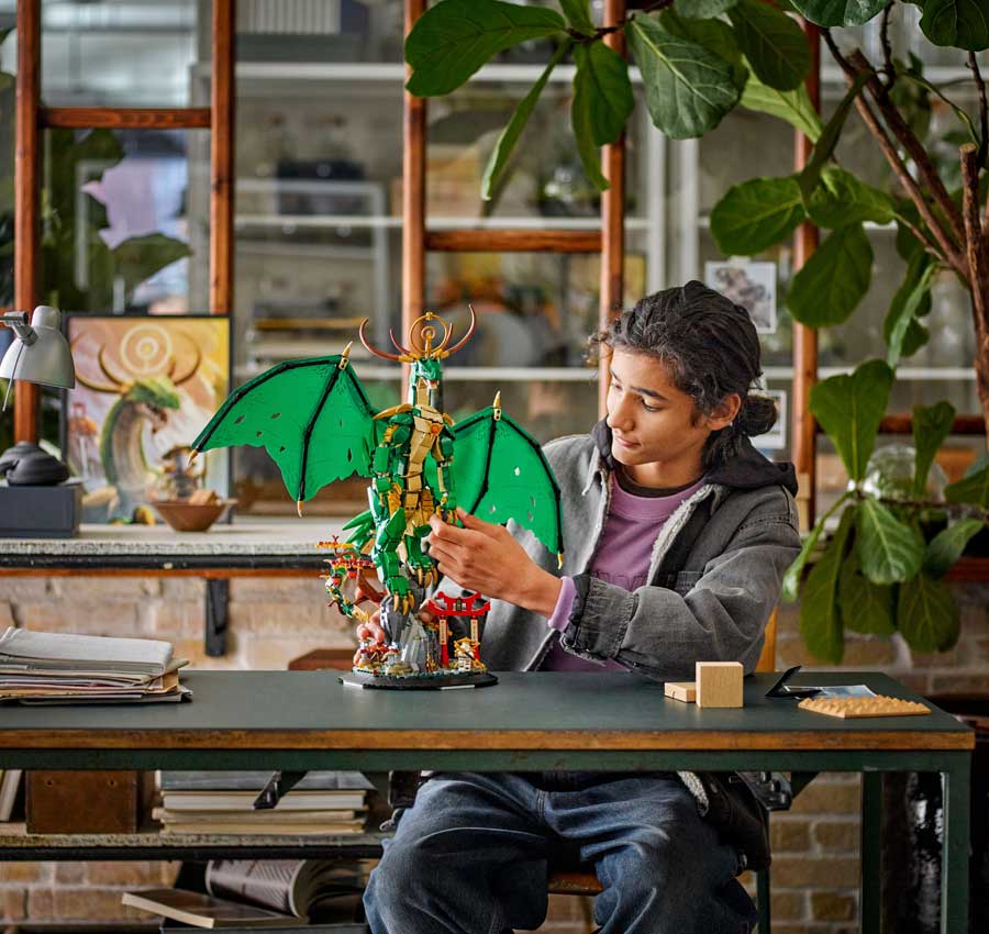 NINJAGO dragon model