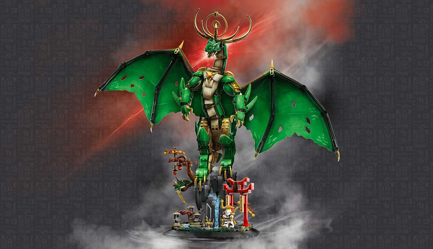 Posable dragon figure