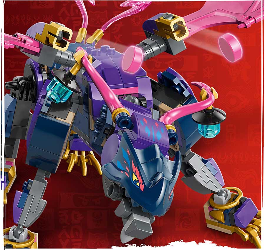 Highly posable dragon figure