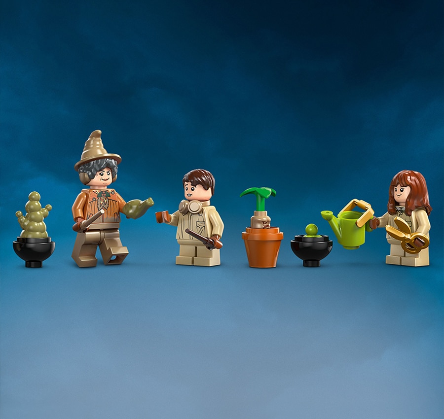 3 LEGO Harry Potter minifigures