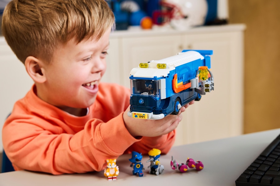 Team Sonic Command Truck toy for kids 