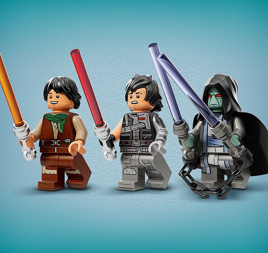 3 LEGO Star Wars minifigures