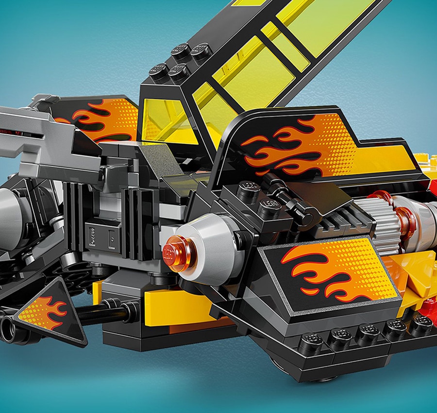 2 LEGO Star Wars vehicles in 1