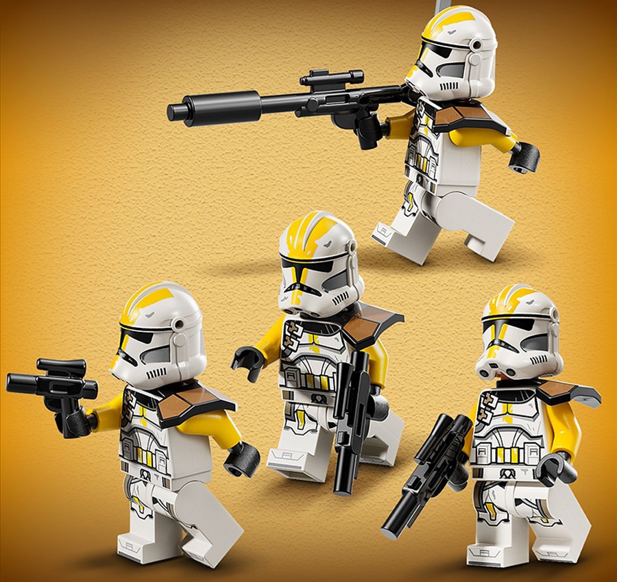 4 LEGO Star Wars minifigures