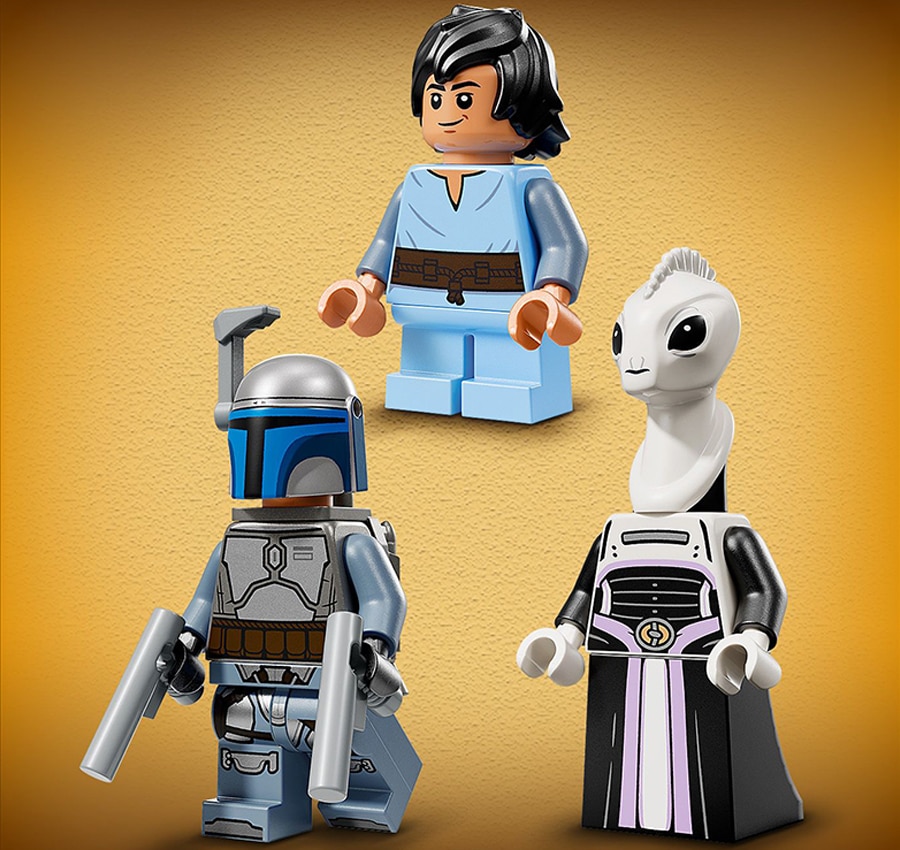3 LEGO Star Wars minifigures