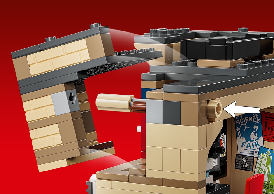 Explosive action with Super Hero minifigures 